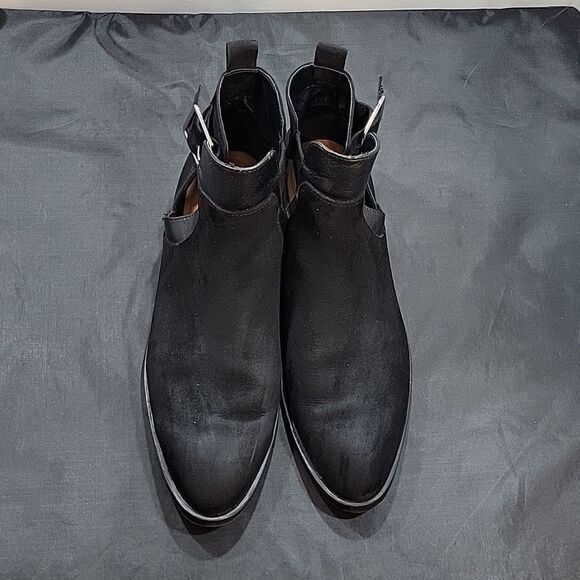 ZARA TRAFALUC ADJUSTABLE BUCKLE CLOSURE ANKLE BOOT - Picture 3 of 15